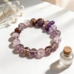 Purple Titanium Quartz Bracelet DH265