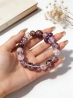 Purple Titanium Quartz Bracelet DH265 - 图片 4
