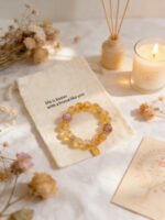 Citrine & Rose Quartz Abundance & Self-Love Bracelet
