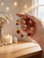 Citrine & Carnelian Vitality & Abundance Bracelet DH255 - 图片 2
