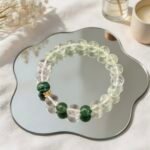Prehnite & Green Agate Bracelet DH182