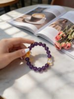 Amethyst & Citrine Abundance & Intuition Bracelet ZSJ1002 - 图片 4