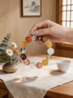 Multi-Stone Crystal Bracelet - Abundance & Vitality - 图片 3