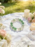 Green Aventurine & Clear Quartz Abundance Bracelet DH222 - 图片 2