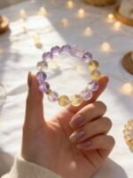 Amethyst & Citrine Intuition & Abundance Bracelet - 图片 3