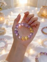 Amethyst & Citrine Intuition & Abundance Bracelet - 图片 4