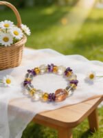Citrine & Amethyst Abundance & Clarity Bracelet