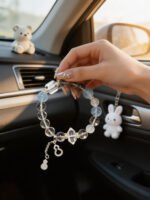 Clear Quartz & Aquamarine Calm & Clarity Bracelet - 图片 3