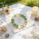 Green Aventurine & Clear Quartz Abundance Bracelet DH222