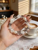 Clear Quartz & Pearl Clarity & Serenity Bracelet - 图片 2