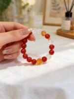 Red Agate & Citrine Abundance Bracelet DH209 - 图片 4