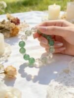 Green Aventurine & Clear Quartz Abundance Bracelet DH222 - 图片 4