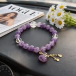 Full product name: Lavender Amethyst Crystal Bracelet DH119