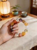 Multi-Stone Crystal Bracelet - Abundance & Vitality - 图片 2