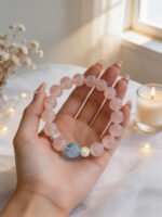 Rose Quartz & Aquamarine Love & Calm Bracelet - 图片 2