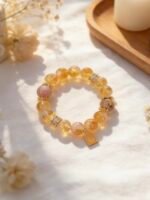 Citrine & Rose Quartz Abundance & Self-Love Bracelet - 图片 4
