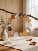 Multi-Stone Crystal Bracelet - Abundance & Vitality - 图片 4