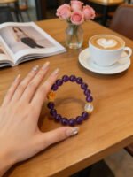 Amethyst & Citrine Abundance & Intuition Bracelet ZSJ1002 - 图片 2