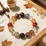 Citrine & Red Agate Abundance & Grounding Bracelet DH251