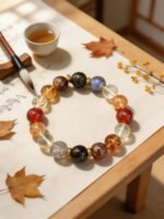 Citrine & Red Agate Abundance & Grounding Bracelet DH251