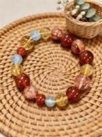 Citrine & Carnelian Vitality & Abundance Bracelet DH255 - 图片 4