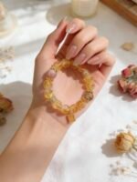 Citrine & Rose Quartz Abundance & Self-Love Bracelet - 图片 2
