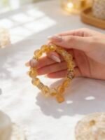 Citrine & Rose Quartz Abundance & Self-Love Bracelet - 图片 3