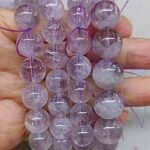 Natural Purple-Grey Rabbit Hair Quartz (XZD)