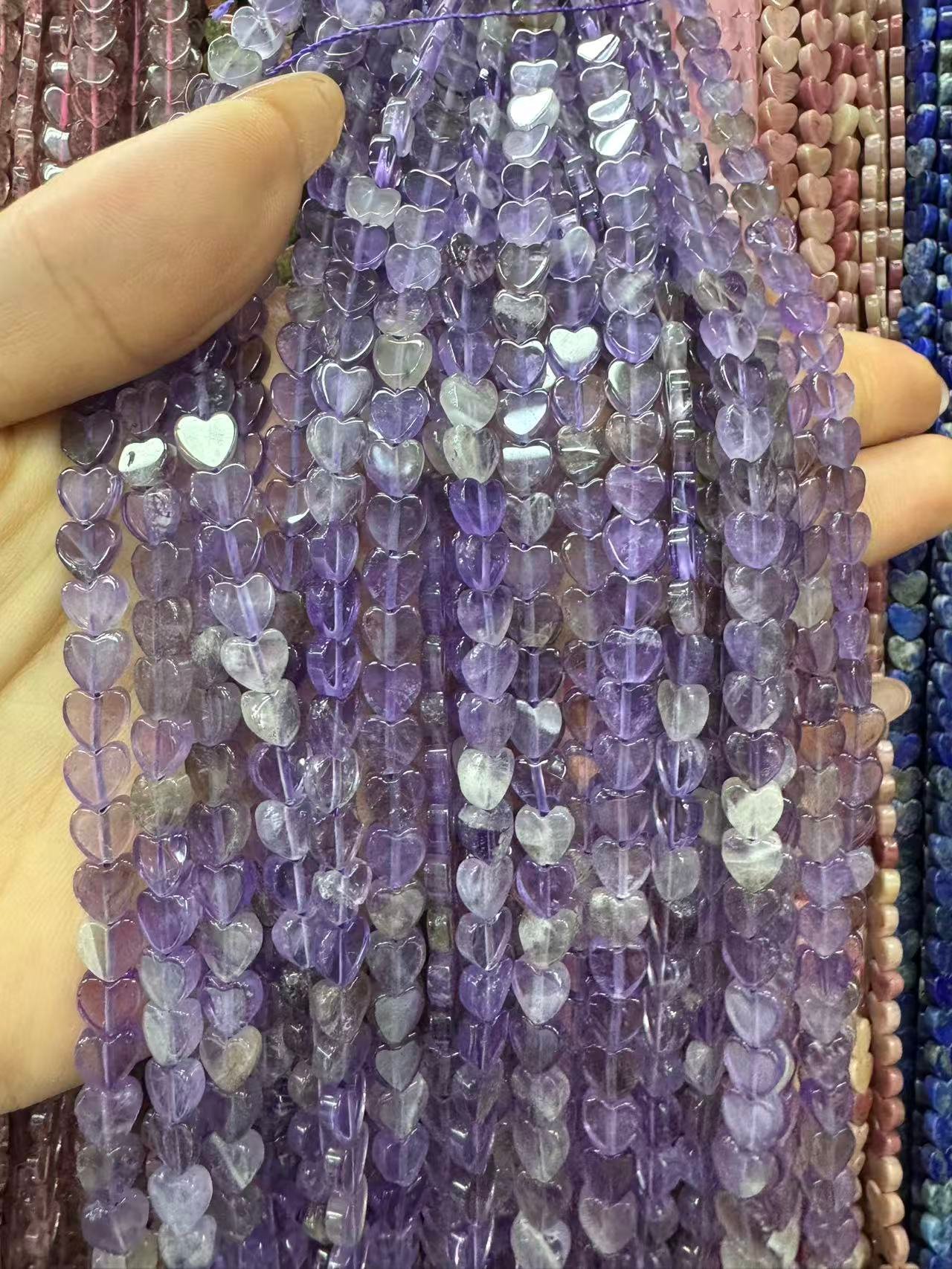 微信图片_2026-06-27_153433_761 Natural Amethyst ( Heart-shaped) - 图片 1