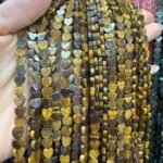 Yellow Tiger Eye ( Heart-shaped)