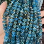 Natural Blue Apatite (BW)