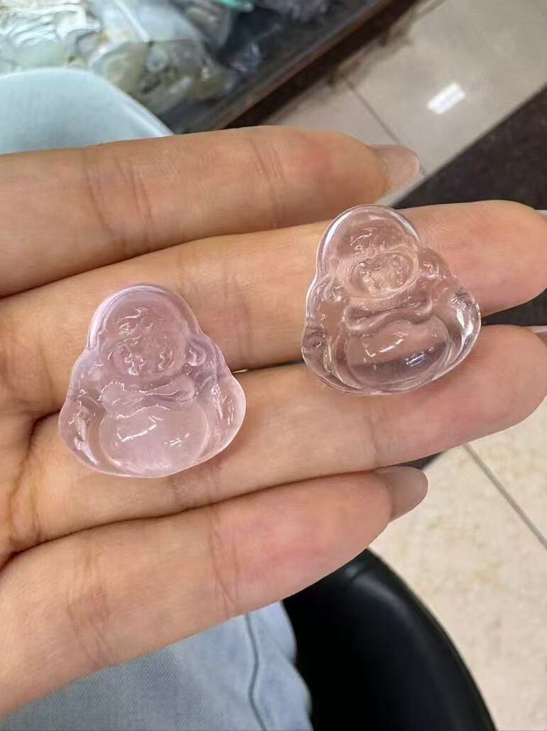 微信图片_20260618154838_1910_42 Clear Quartz (Rose Quartz) Pendant - 图片 1