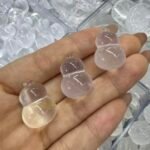 Clear quartz pendant