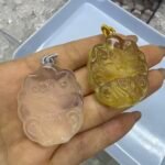 Citrine (Clear Quartz) Pendant