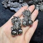 Silver Sheen Obsidian Pendant