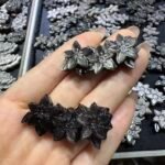 Silver Sheen Obsidian Pendant