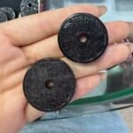 Obsidian pendant