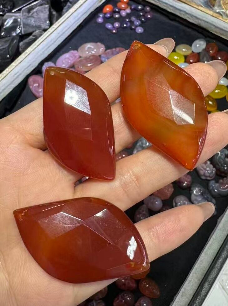 微信图片_20260618161408_1949_42 Red Agate Pendant - 图片 1