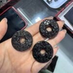Obsidian pendant